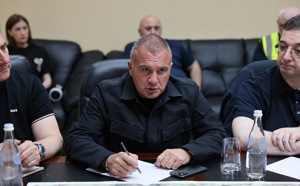 თელავში სტიქიის სალიკვიდაციო სამუშაოები აქტიურად მიმდინარეობს - რევაზ სოხაძე