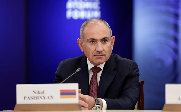 ნიკოლ ფაშინიანი რუსეთში სამუშაო ვიზიტით გაემგზავრა