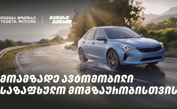მოამზადე ავტომობილი საზაფხულო მოგზაურობისთვის და გაიარე მეტი „თეგეტა მოტორსთან“ ერთად