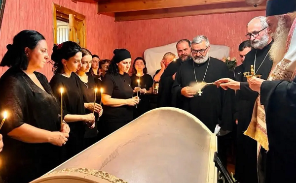 მეუფე გერასიმემ ლანა ლატარიას სულის საოხად პანაშვიდი აღავლინა - საპატრიარქო