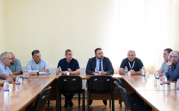 ცესკო-ს ხელმძღვანელი პირები ახმეტის საოლქო საარჩევნო კომისიას შეხვდნენ