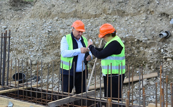 ჯიღაურაში ეროვნული გენეტიკური ბანკის შენობის საძირკველში სიმბოლური კაფსულა ჩაიდო