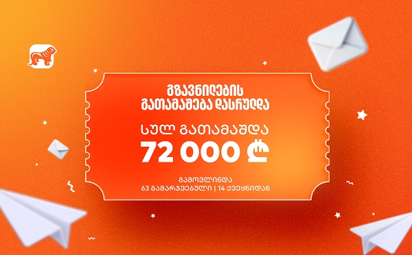 საქართველოს ბანკის გზავნილების გათამაშების გამარჯვებულები გამოვლინდნენ