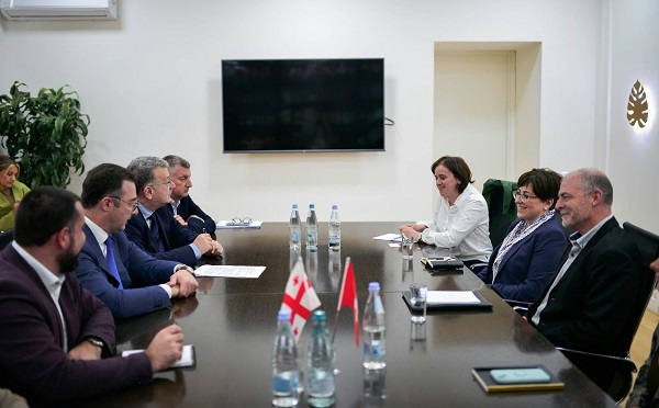 დავით სონღულაშვილი შვეიცარიის განვითარებისა და თანამშრომლობის სააგენტოს (SDC) პროექტის ხელმძღვანელს, როჯერ ოკლის შეხვდა