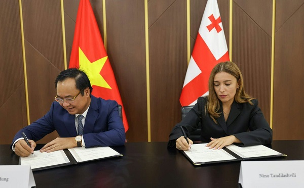 საქართველოსა და ვიეტნამს შორის სოფლის მეურნეობის სფეროში თანამშრომლობის მემორანდუმი გაფორმდა