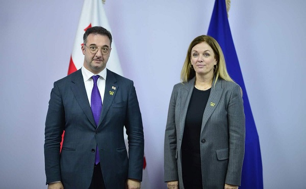 დავით სონღულაშვილი გაეროს განვითარების პროგრამის (UNDP) რეგიონულ დირექტორს შეხვდა