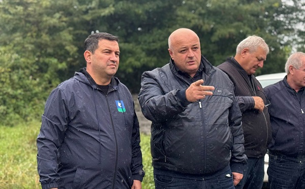 სამტრედიის მუნიციპალიტეტში სამელიორაციო ინფრასტრუქტურის მოწესრიგების სამუშაოები მიმდინარეობს