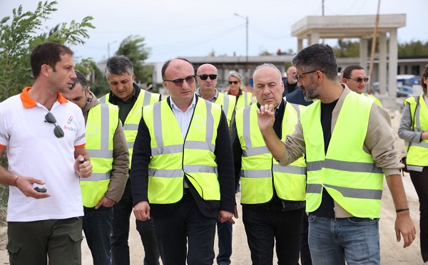 სოლომონ პავლიაშვილი სამეგრელო-ზემო სვანეთის რეგიონული ნარჩენების განთავსების ობიექტის მშენებლობის მიმდინარეობას გაეცნო