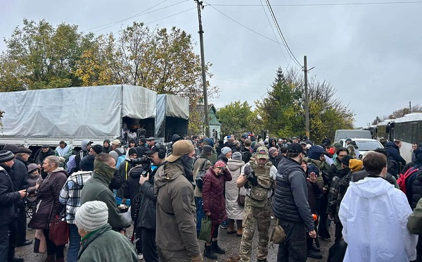 ოკუპირებული ოლეშკიდან 750-ზე მეტ ადამიანს გაიყვანენ