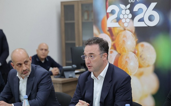 წლევანდელი რთველი გამოირჩევა რაოდენობრივი და ხარისხობრივი მაჩვენებლებით - დავით სონღულაშვილი