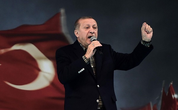 თურქეთი ყველა ქვეყნის წინააღმდეგია, რომელიც ისრაელს უჭერს მხარს - ერდოღანი