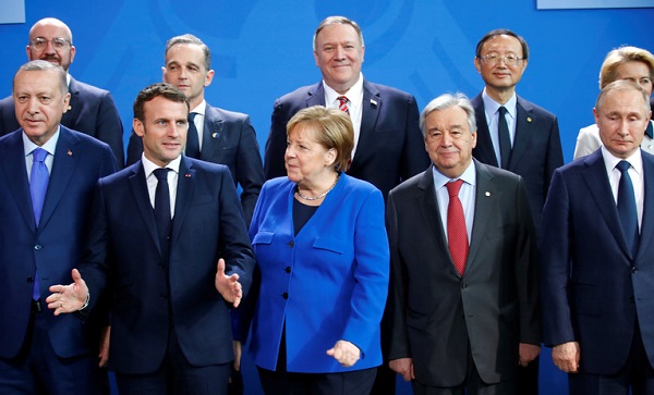 ბერლინში ლიბიის კრიზისთან დაკავშირებით საერთაშორისო კონფერენცია მიმდინარეობს