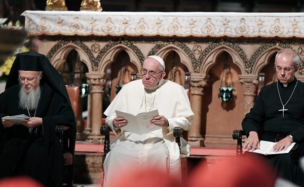 მართლმადიდებლური, რომისა და ანგლიკანური ეკლესიების მეთაურები ერთობლივ განცხადებას ავრცელებენ